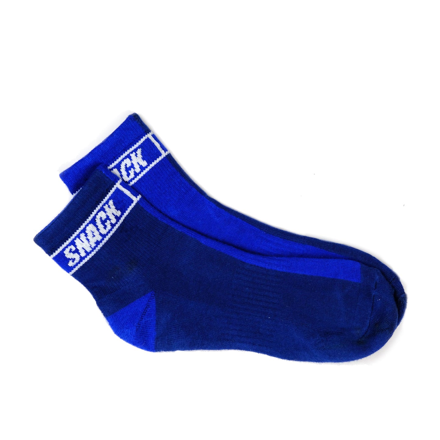 Snack Split Color Sock (Blue/Navy)