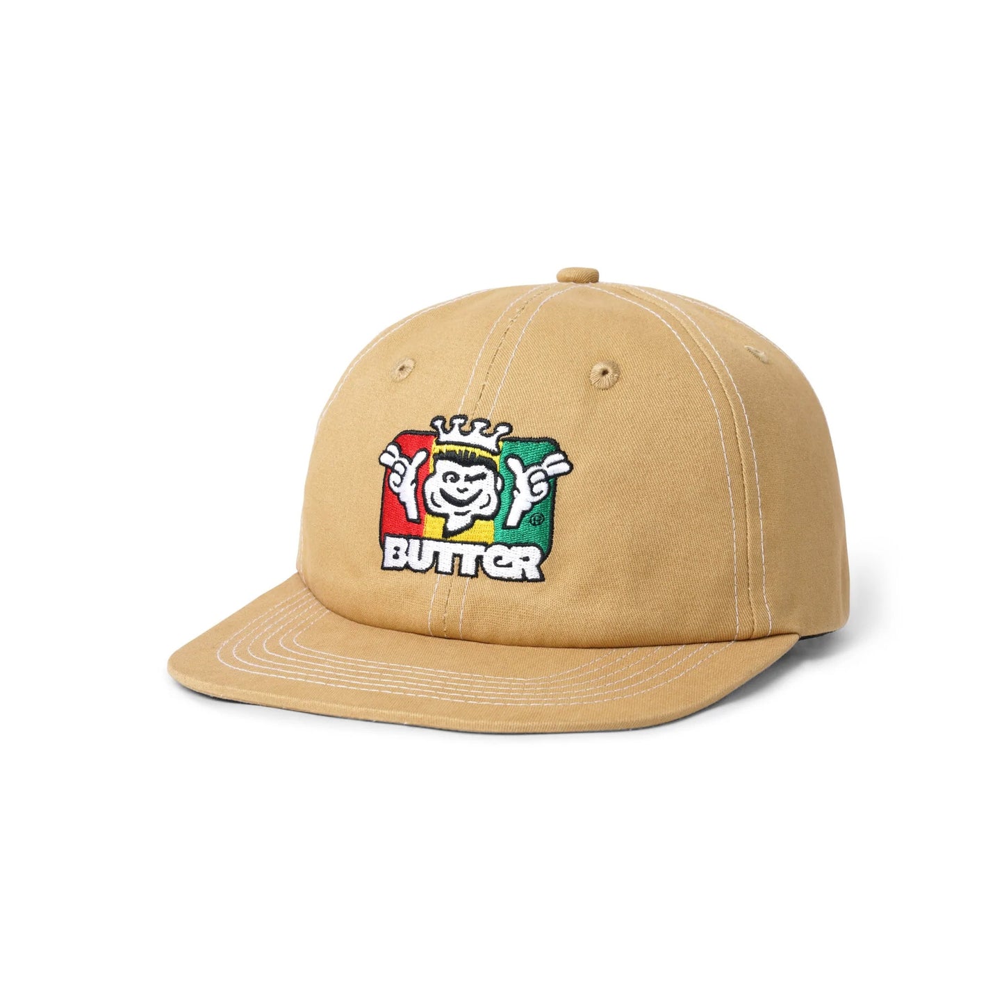 BUTTER KING 6 PANEL CAP (TAN)