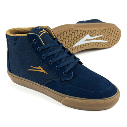 Lakai Riley 3 High (Navy/Gum Suede)