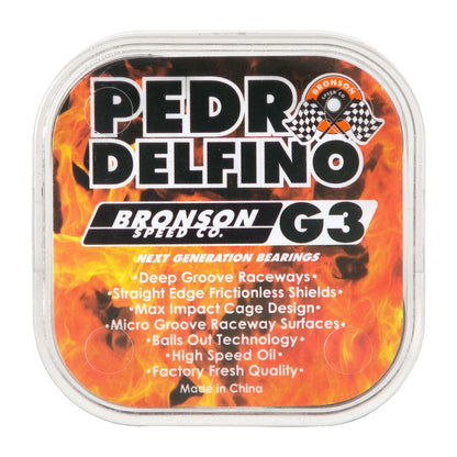 Bronson Pedro Delfino Pro G3 Skateboard Bearings