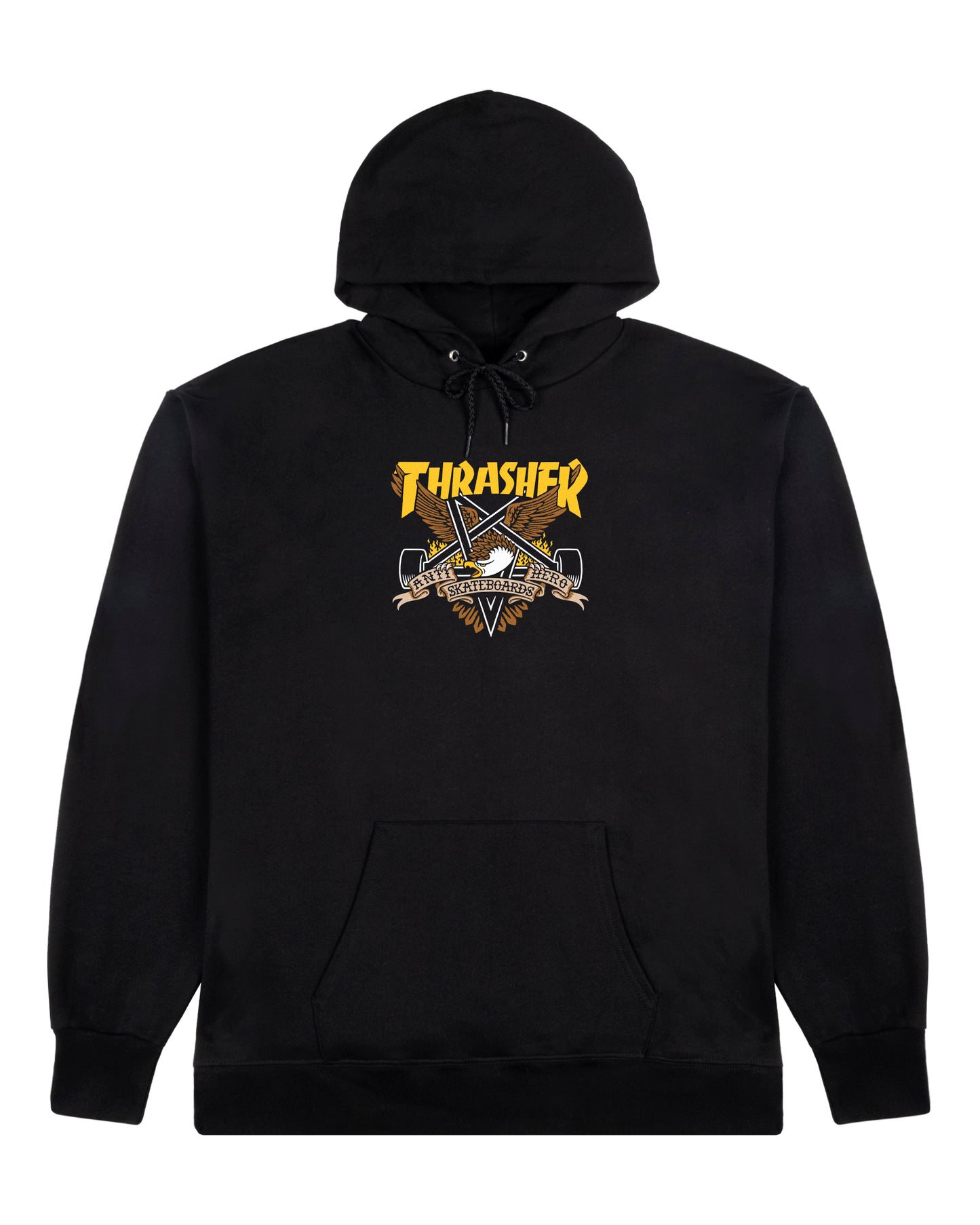 Thrasher X Antihero Eaglegram Hoodie (Black)