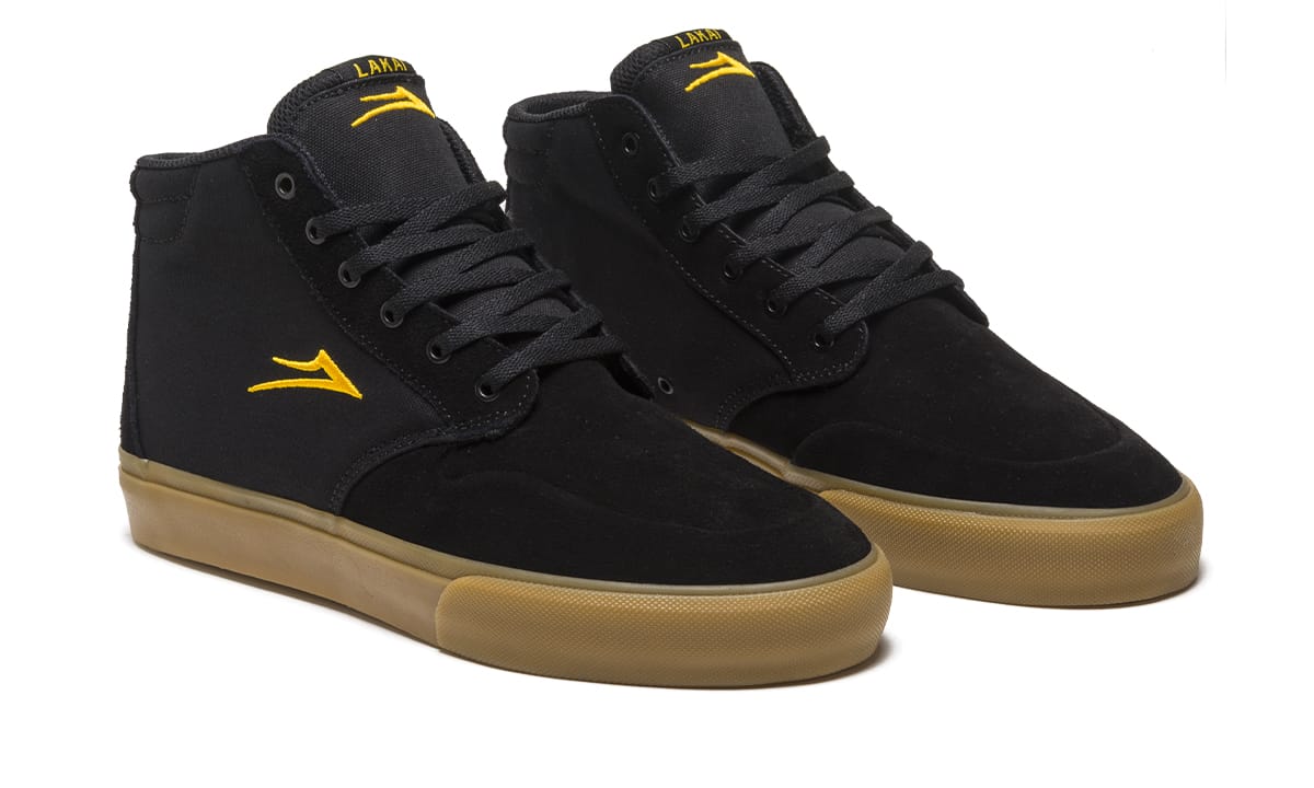 Lakai Riley 3 High (Black/Gum Suede) *Size 9.5*