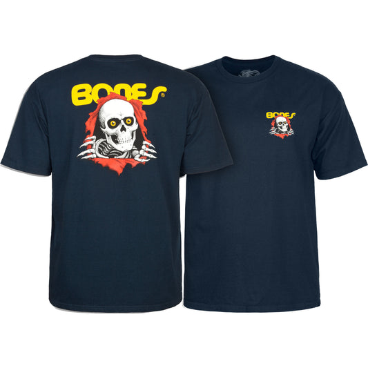 POWELL PERALTA YOUTH RIPPER T-SHIRT (NAVY)