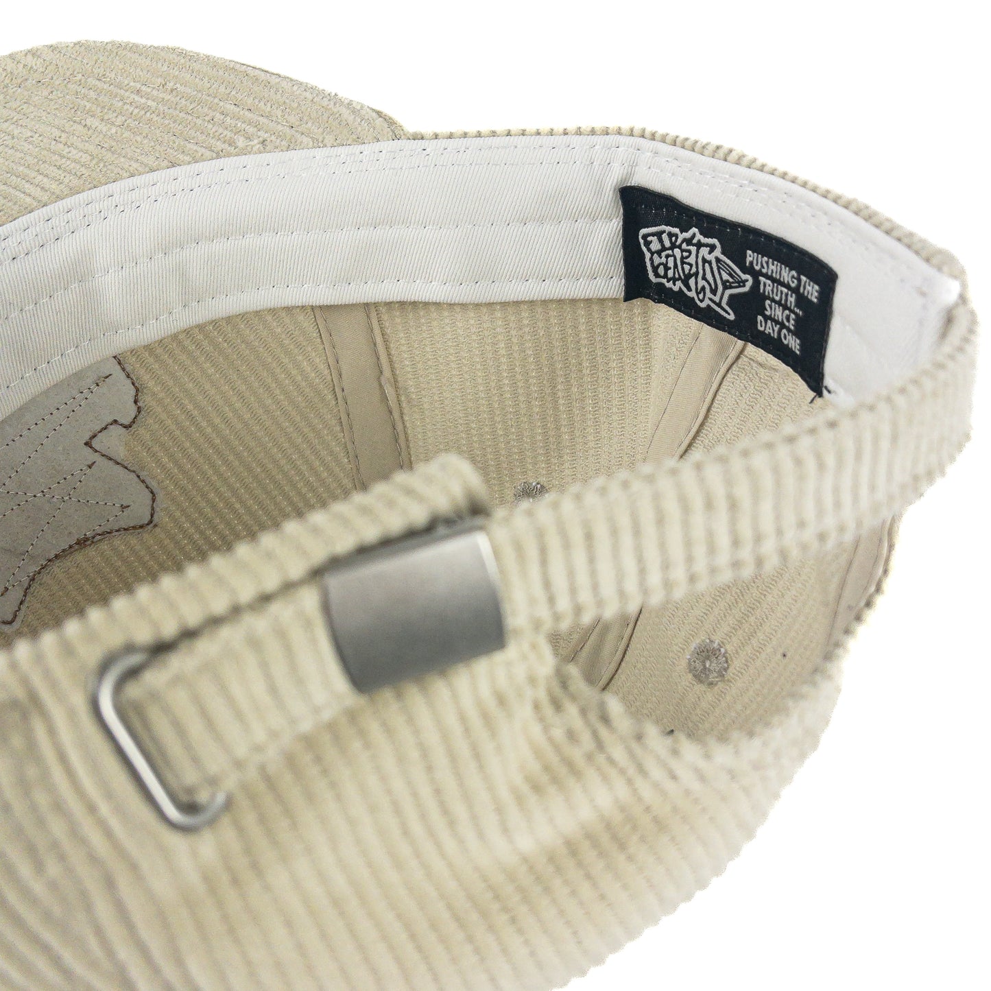 First Gear x KERO Corduroy Strapback Hat (Bone)