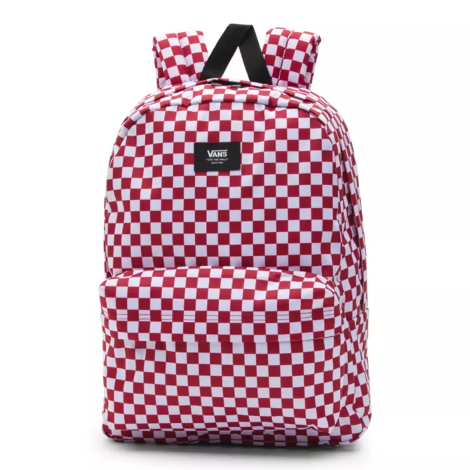 Old Skool III Backpack (Chili Pepper/Checkerboard)