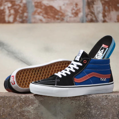 Vans University Skate Grosso Mid (Red/Blue)