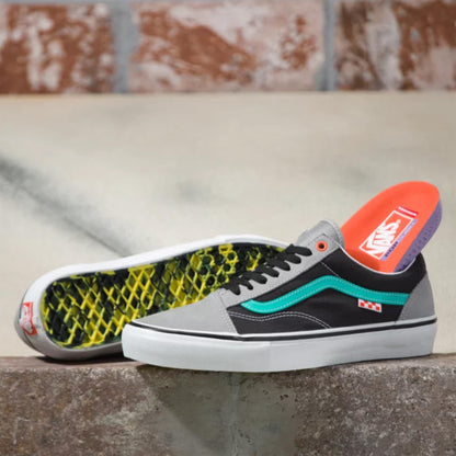 Vans Lucid Skate Old Skool (Black/Gray/Atlantis)