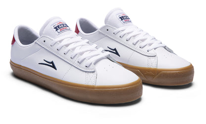 Lakai Newport (White/Gum)