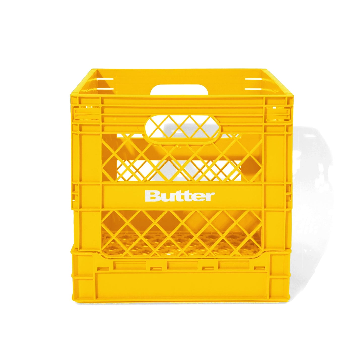 Record Crate (Yellow)
