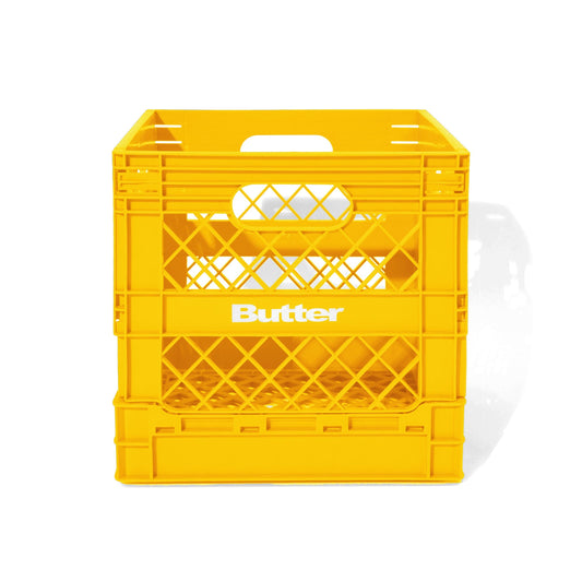 Record Crate (Yellow)