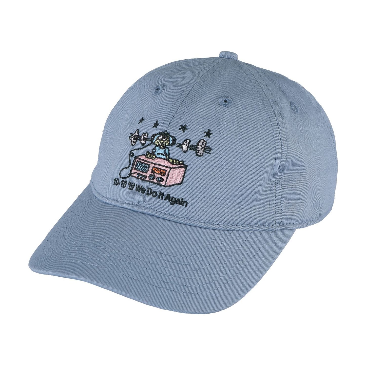 Eyeball Leagues Cap (Washed Slate Blue)
