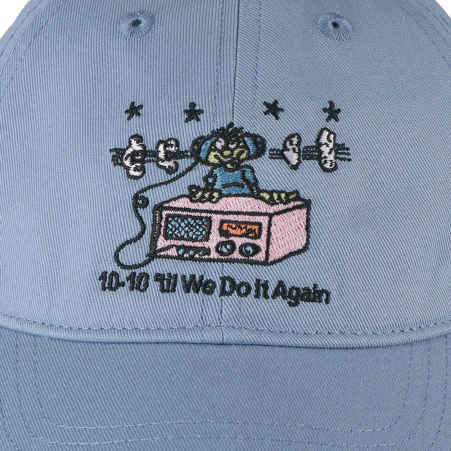 Eyeball Leagues Cap (Washed Slate Blue)