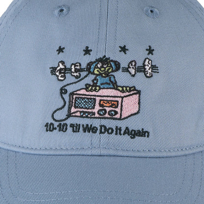 Eyeball Leagues Cap (Washed Slate Blue)