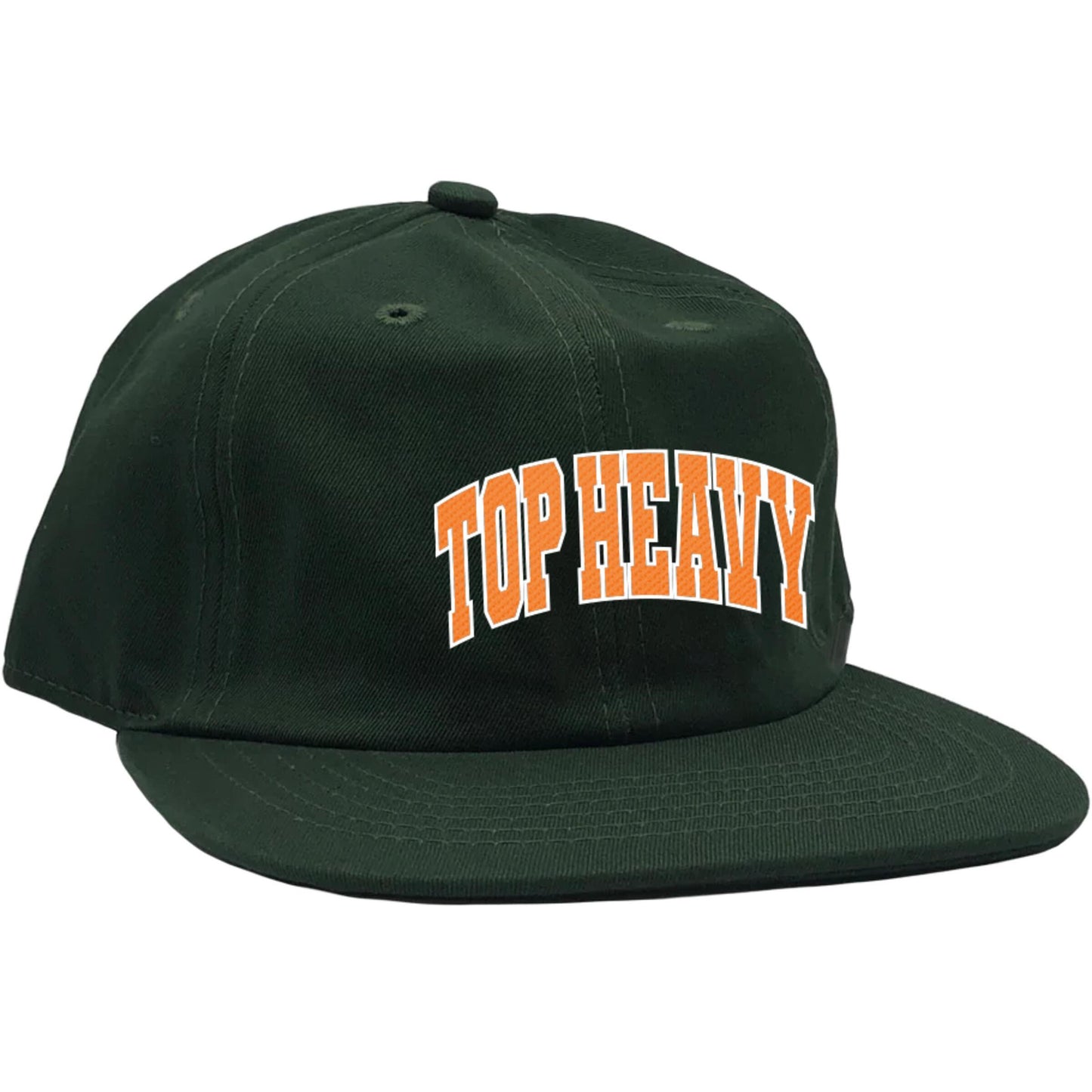 Top Heavy College 6 Panel Snapback