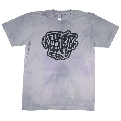Stars Hand-Dyed Tee (Dusty Pink/Purple)
