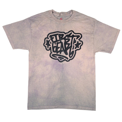 Stars Hand-Dyed Tee (Dusty Pink/Purple)
