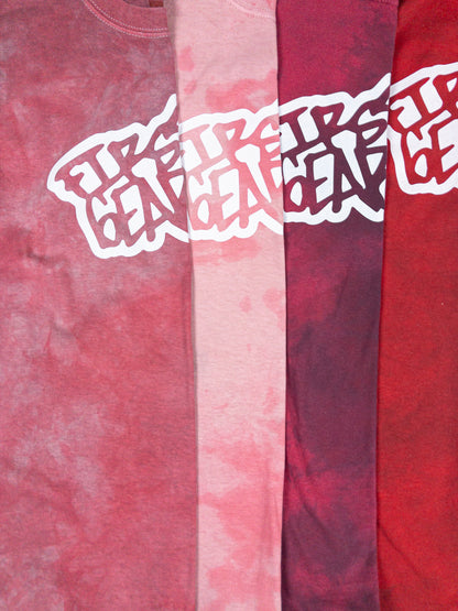 Martini Hand-Dyed Tee (Red)