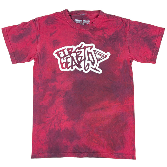 Martini Hand-Dyed Tee (Red)