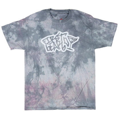 Martini Hand-Dyed Tee (Smoke/Pink)