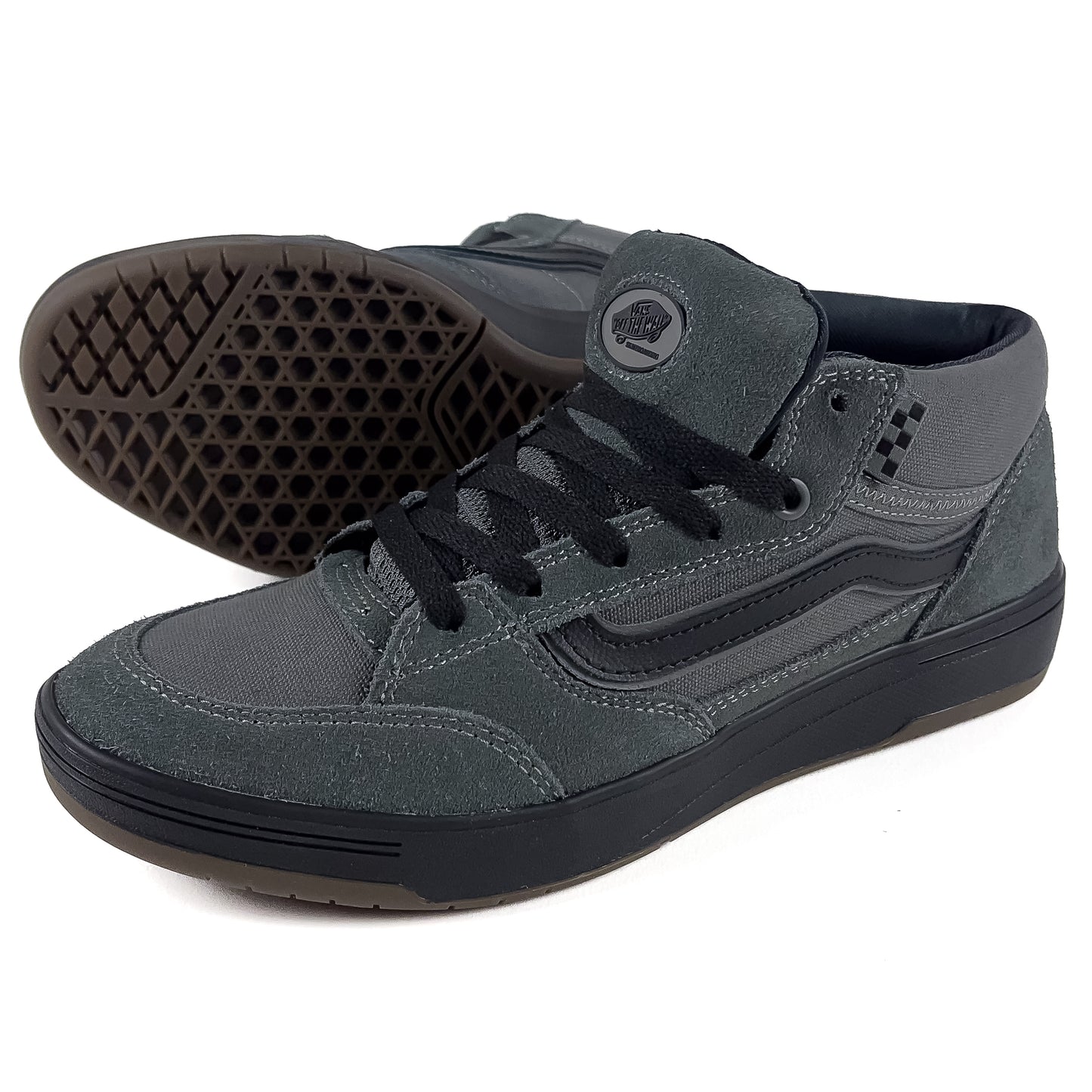 Skate Zahba Mid (Charcoal/Black)