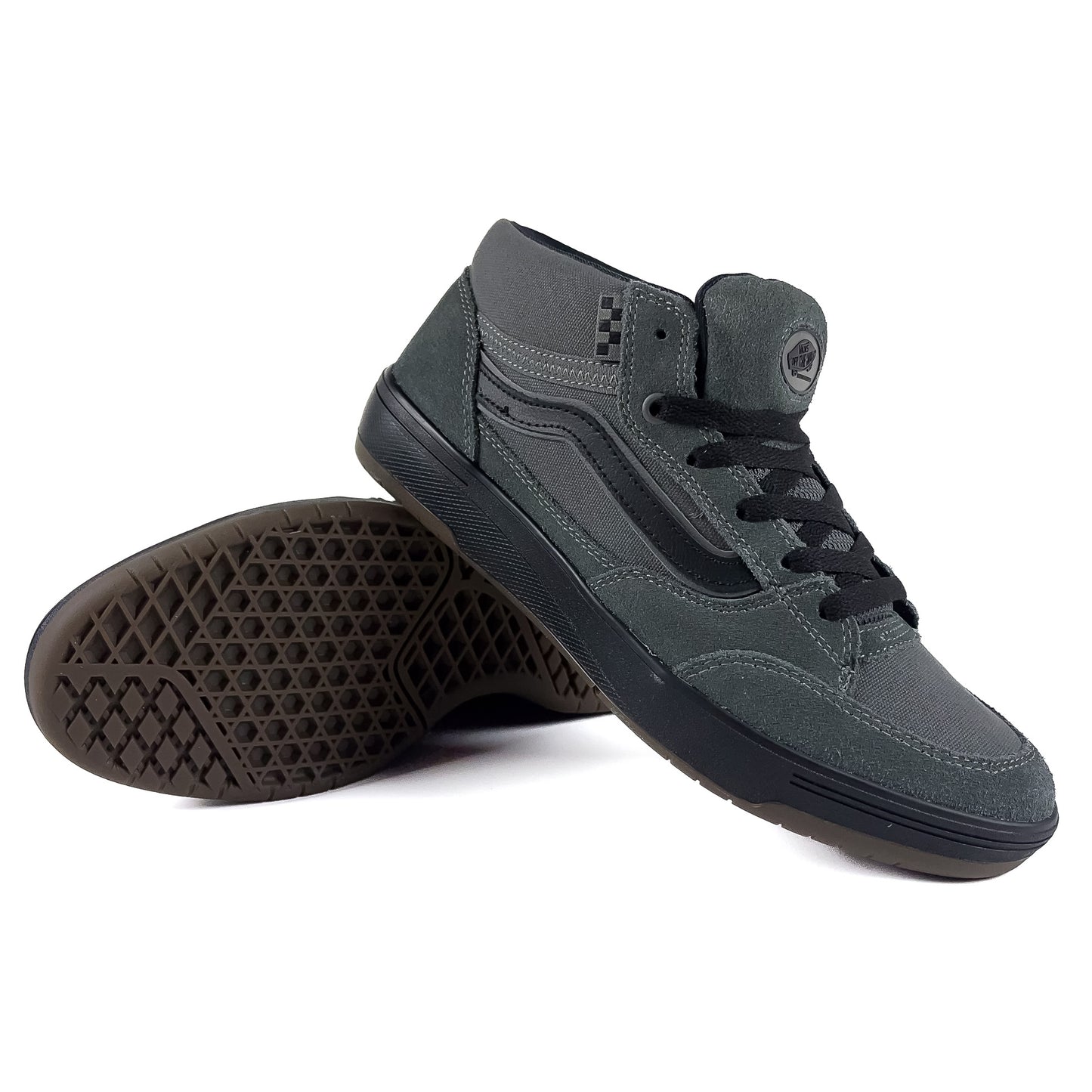 Skate Zahba Mid (Charcoal/Black)