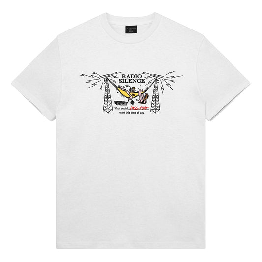 Radio Silence Tee (White)