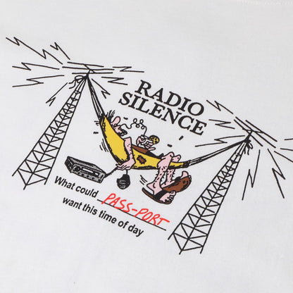 Radio Silence Tee (White)