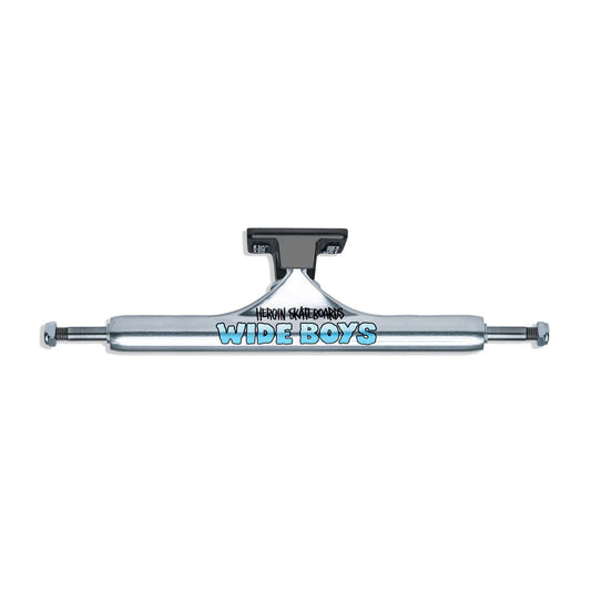 ST1 Hollow Wide Boy 11.0" Trucks (Polished/Black)