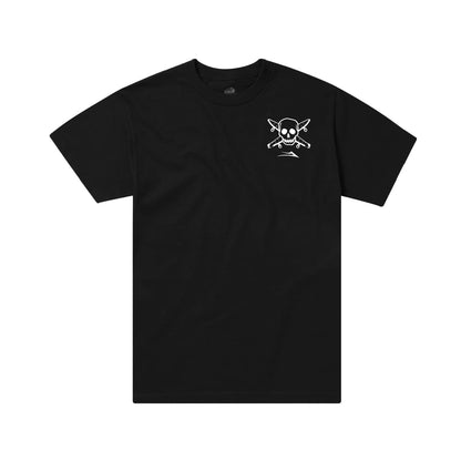 Lakai X Fourstar Street Pirate T-Shirt (Black)