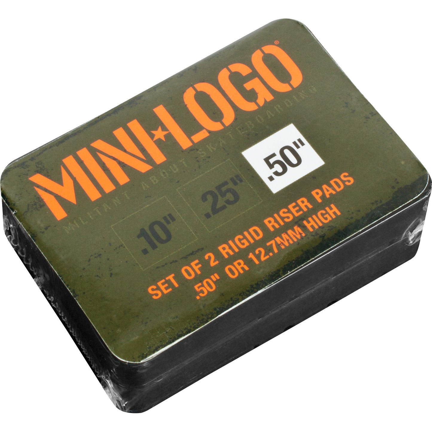 Mini-Logo Rigid Riser Pads (1/2")