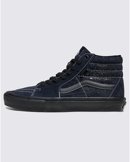 Skate Sk8-Hi (Web Dark Grey/Black)