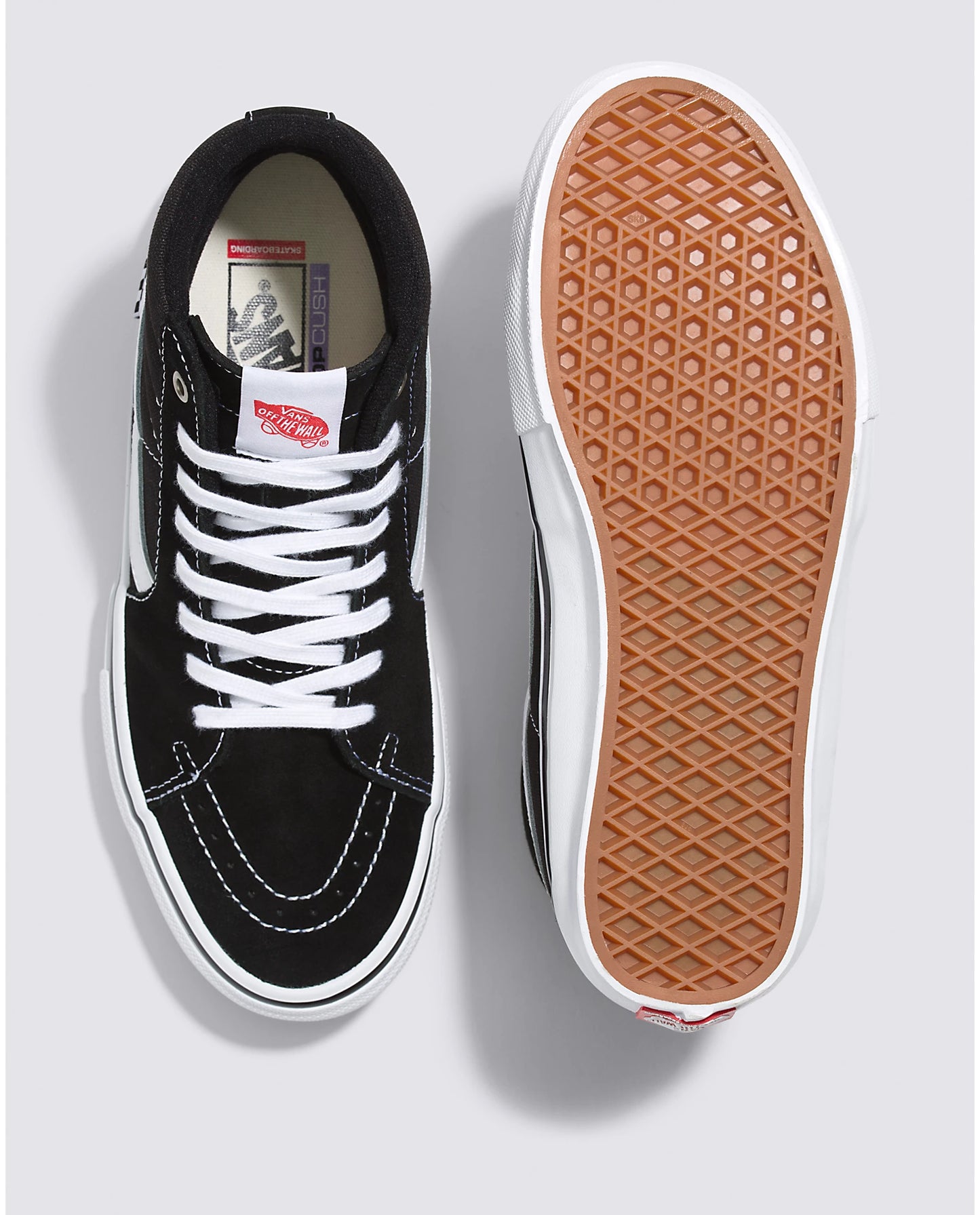 Vans Skate Sk8-Hi (Black/White)