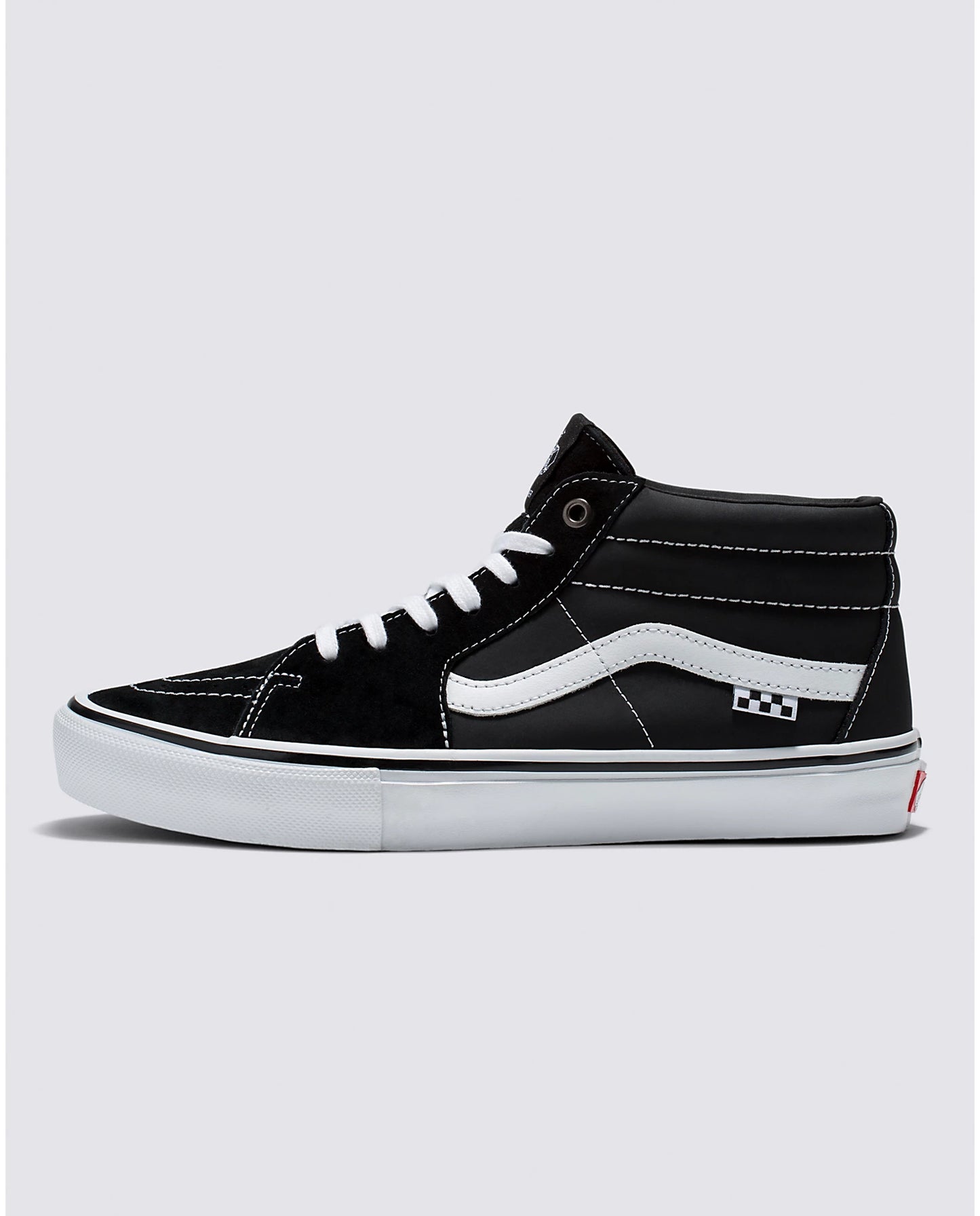 Vans Skate Grosso Mid (Black/White/Emo Leather)