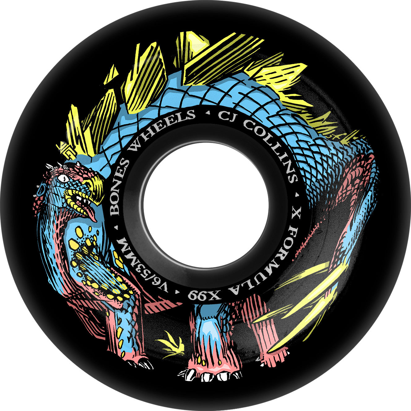 Bones X-Formula 99a Dino-Sortas V6 Wide-Cut Black Wheels