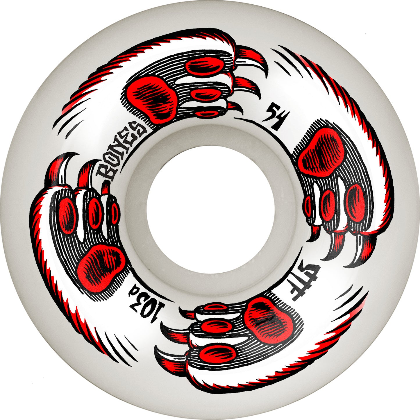 Bones STF 103a Kitty Twister V5 Sidecut Wheels (54mm)