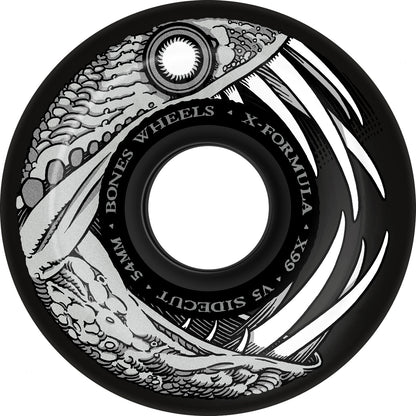 X-Formula 99a Dark Waters V5 Sidecut Wheels (54mm)