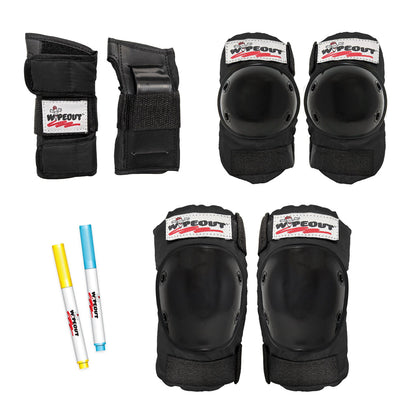 Wipeout Dry Erase Youth Pads (Black)