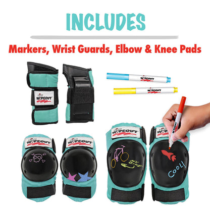 Wipeout Dry Erase Youth Pads (Teal)