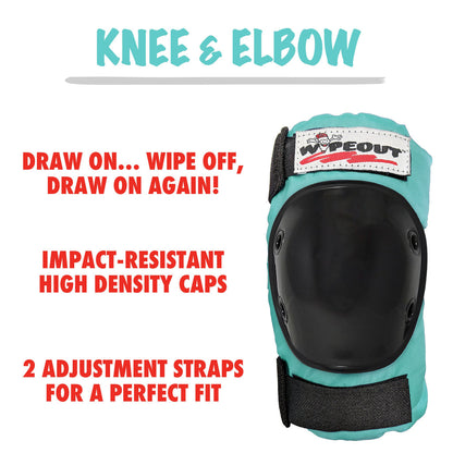 Wipeout Dry Erase Youth Pads (Teal)