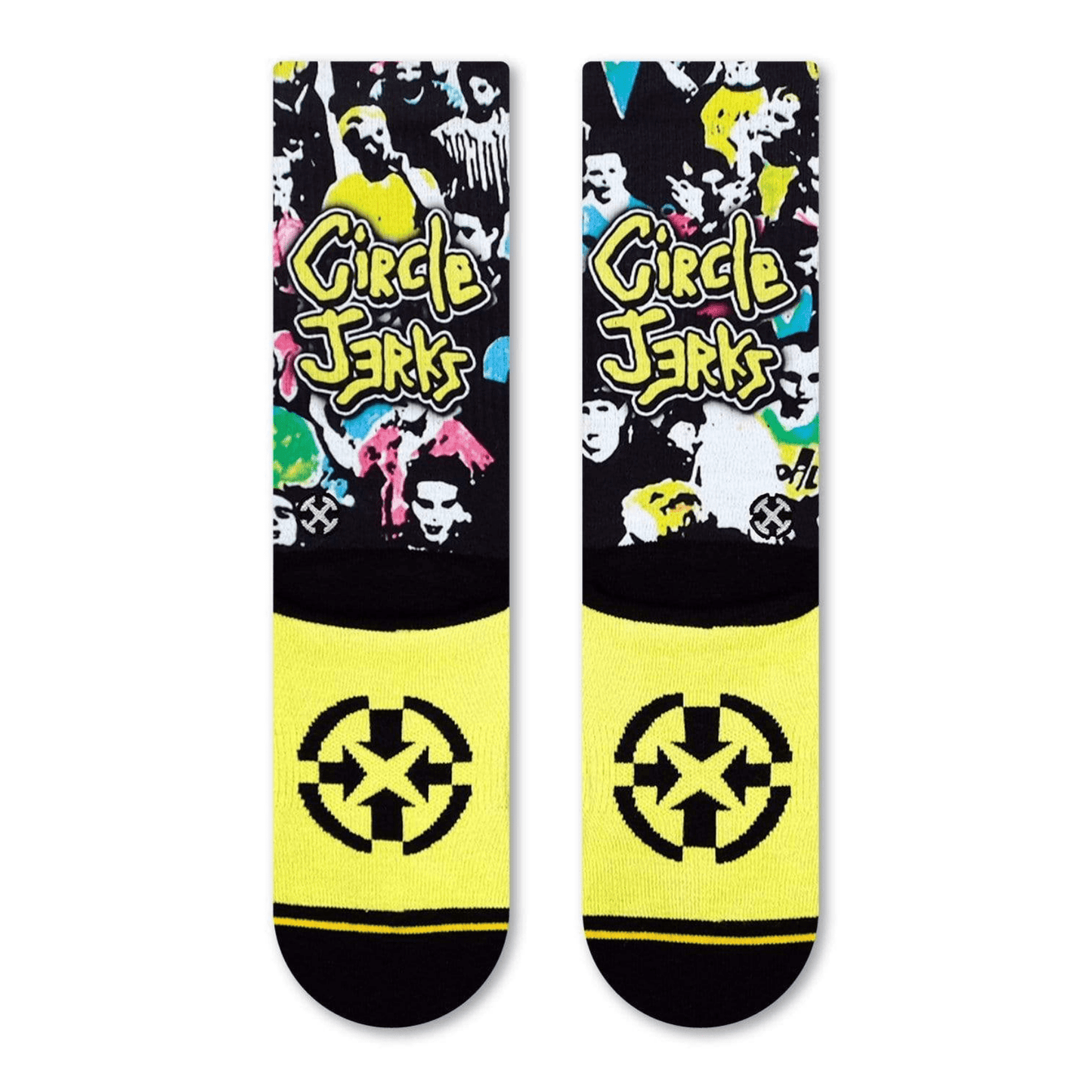 MERGE4 CIRCLE JERKS 40TH ANNIVERSARY CREW SOCK