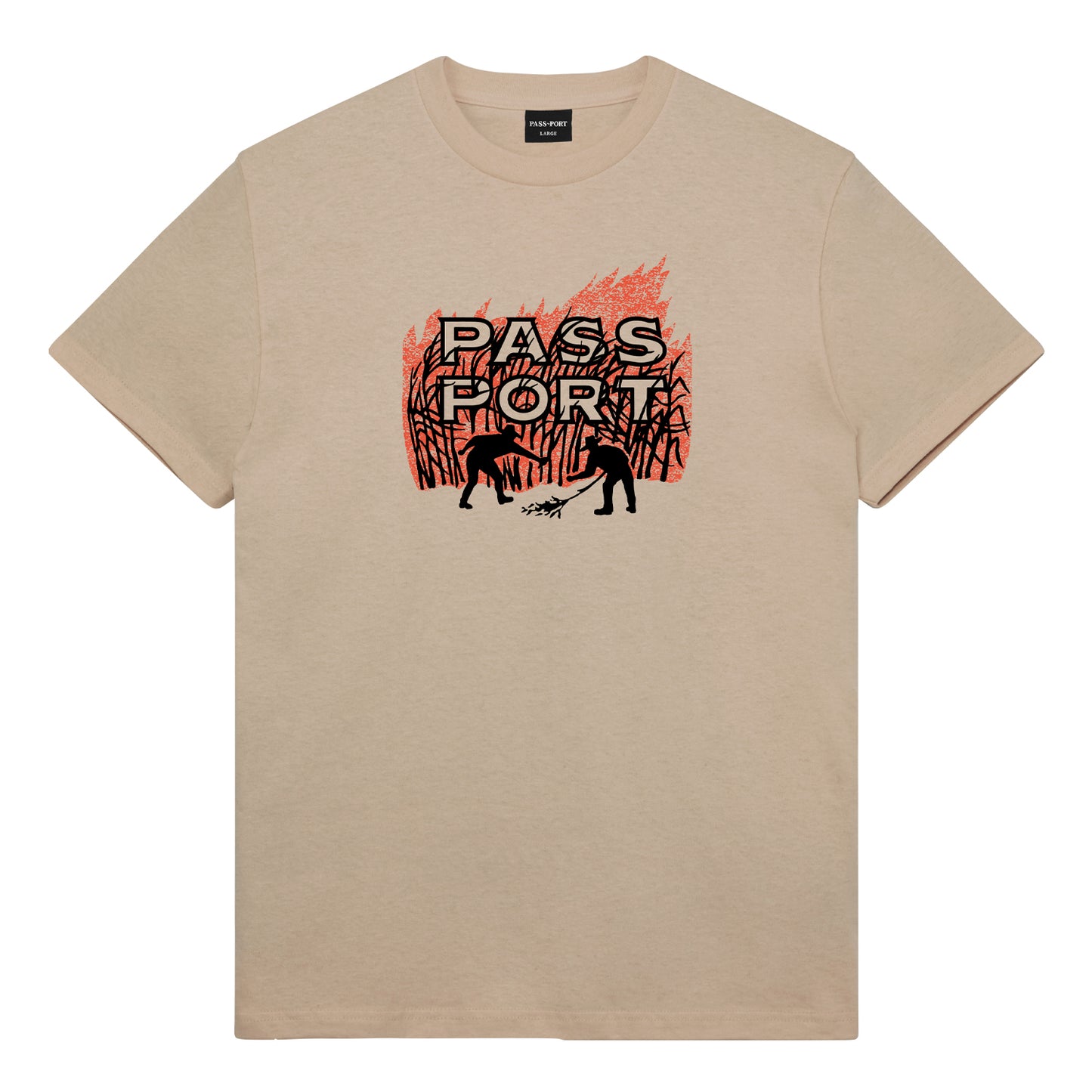 Pass~Port Brush Fire Tee (Sand)