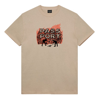 Pass~Port Brush Fire Tee (Sand)