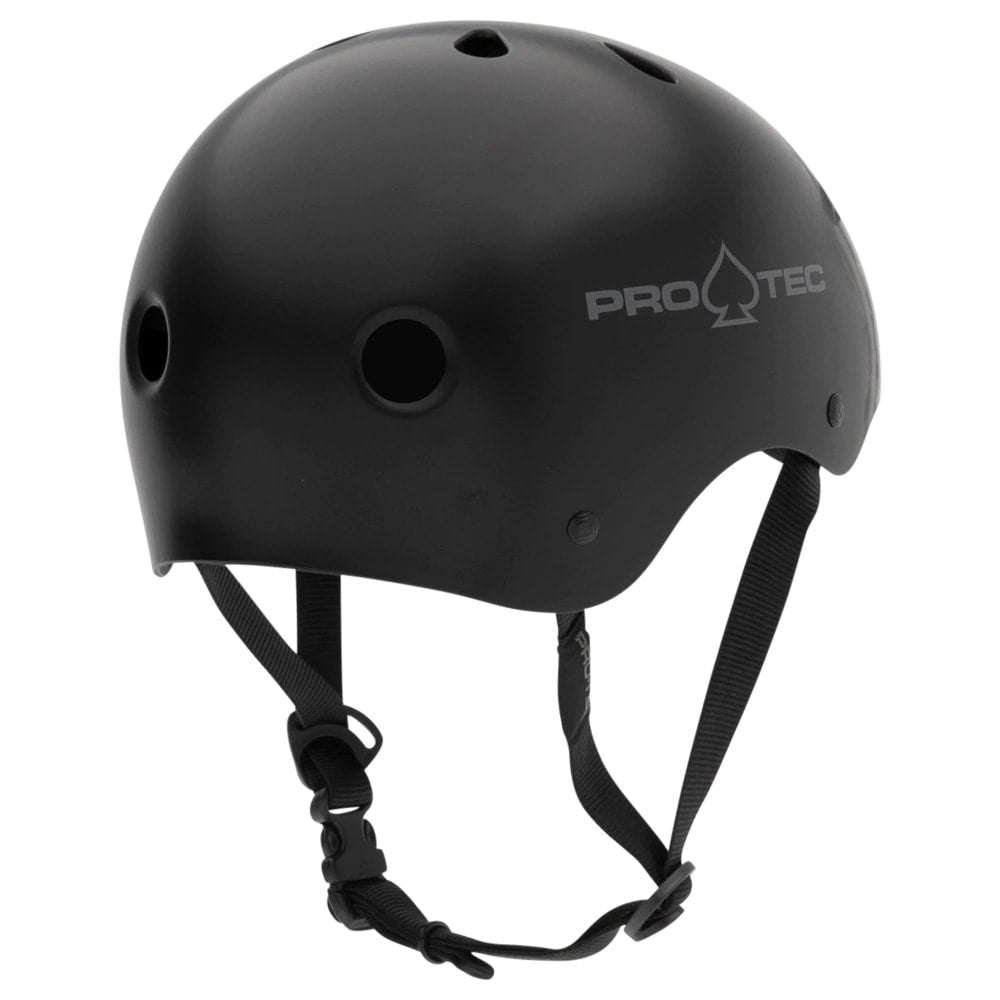 Pro-Tec Classic Skate Helmet (Matte Black)