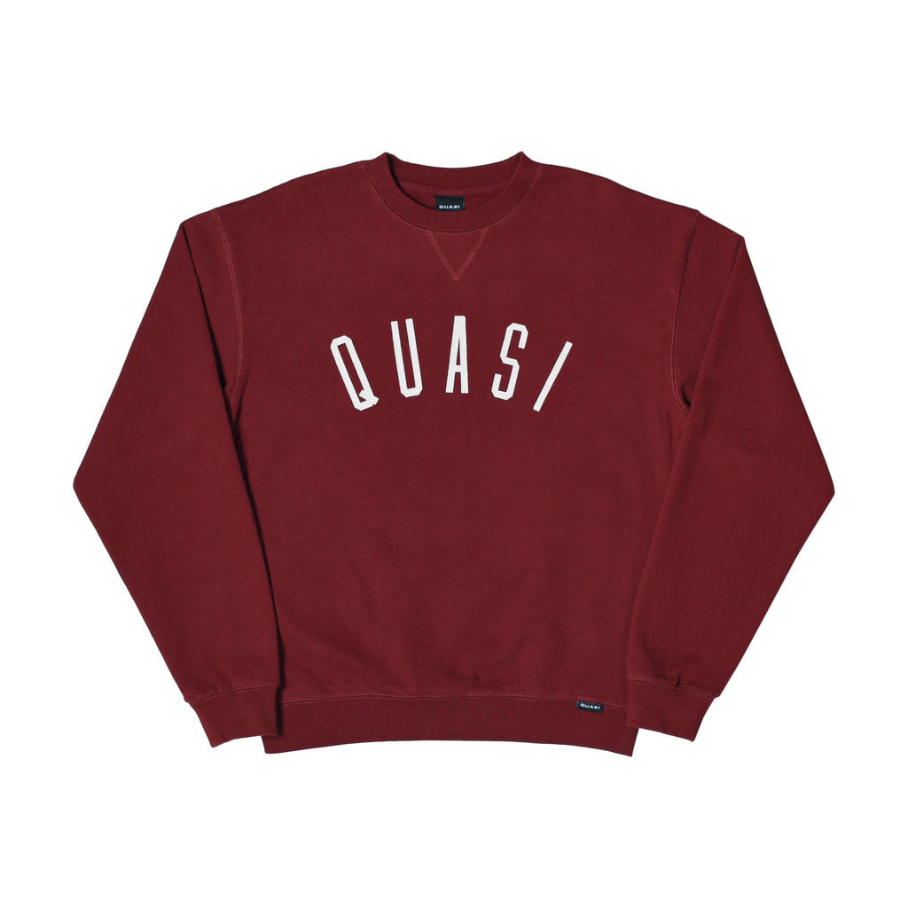 Poster Crewneck Sweatshirt (Maroon)