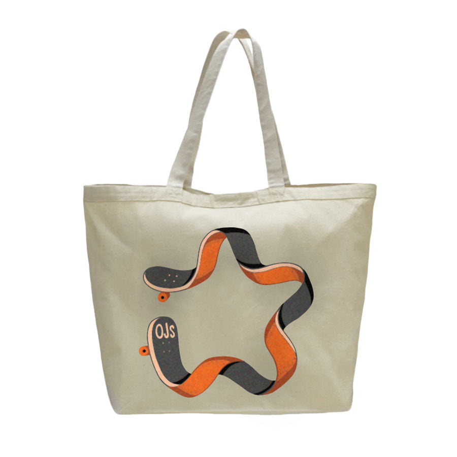 Star Tote Bag (Natural)