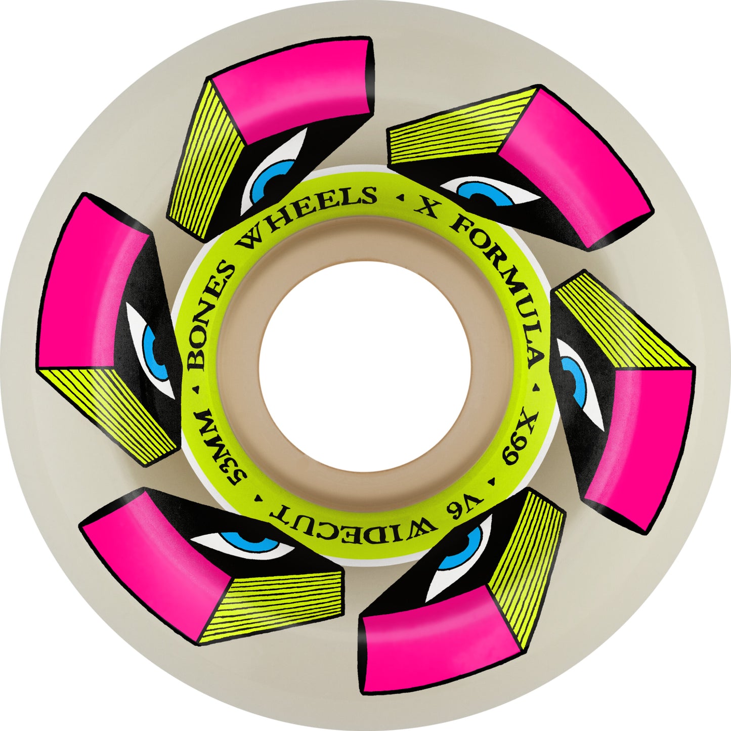 Bones 99a X-Formula Look Book V6 Wide-Cut Wheels (53mm)