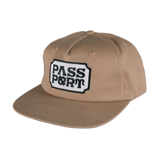 Yearbook Logo Workers Cap (Sand)