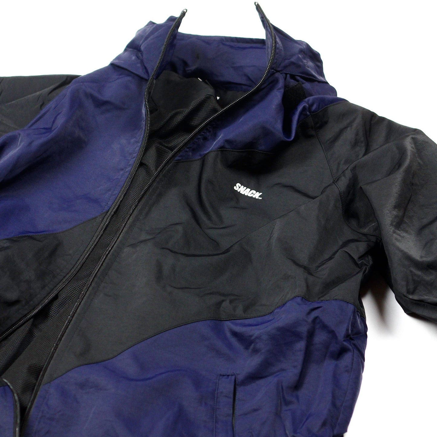 Snack Alive Wave Jacket (Black/Indigo)