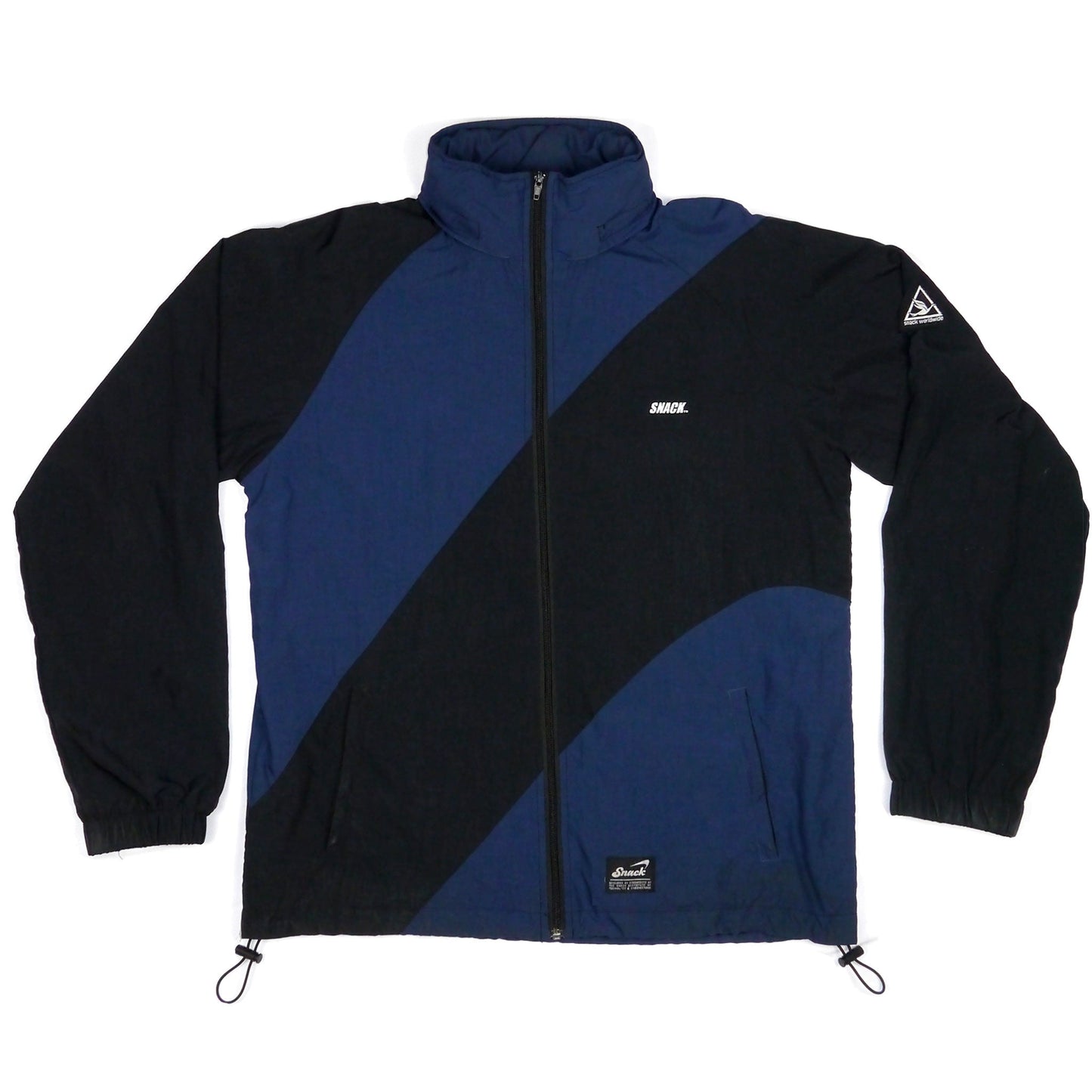 Snack Alive Wave Jacket (Black/Indigo)