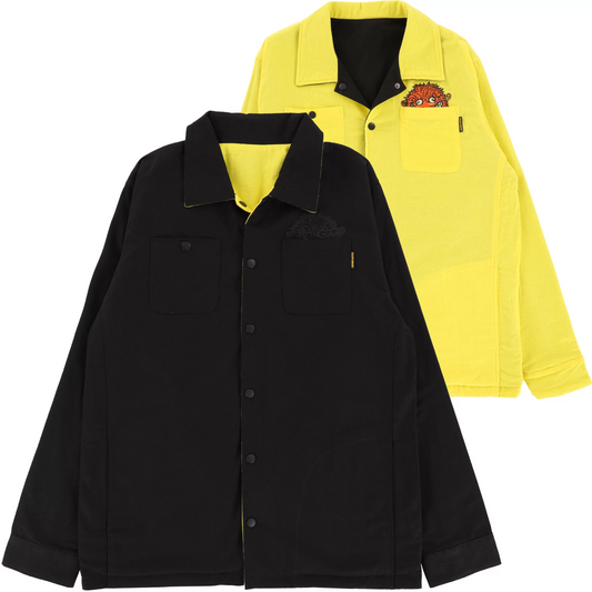 Anti-Hero Grimple Reversible Jacket (Black/Yellow)